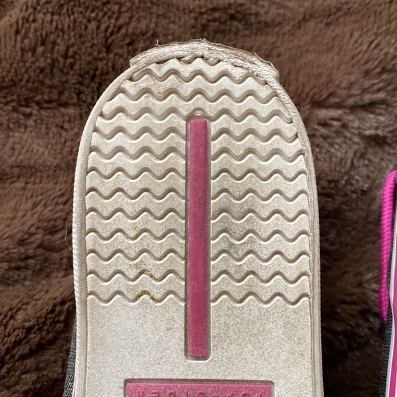 Sperry Sz 2 Seabright Black and Pink Topsider Shoe - Picture 9 of 11